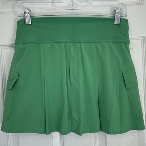 Offline by Aerie Grass Green 4 Pocket Tennis‎ Skort Athletic Sporty Chic Style